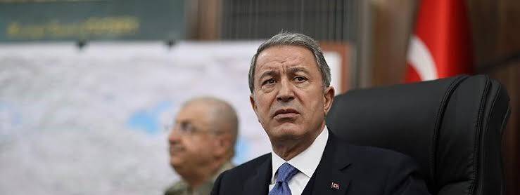 Bakan Akar:  'Mayın SAS timimiz tarafından etkisiz hale getirildi'