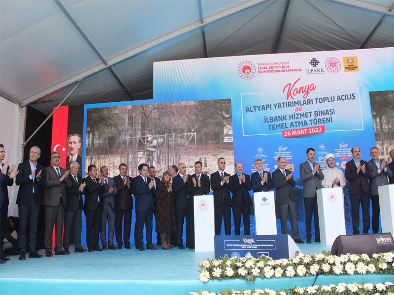 Konya'da toplu açılış töreni gerçekleşti