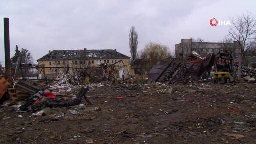 Rus füzelerinin hedef aldığı Jitomir hayalet kente büründü