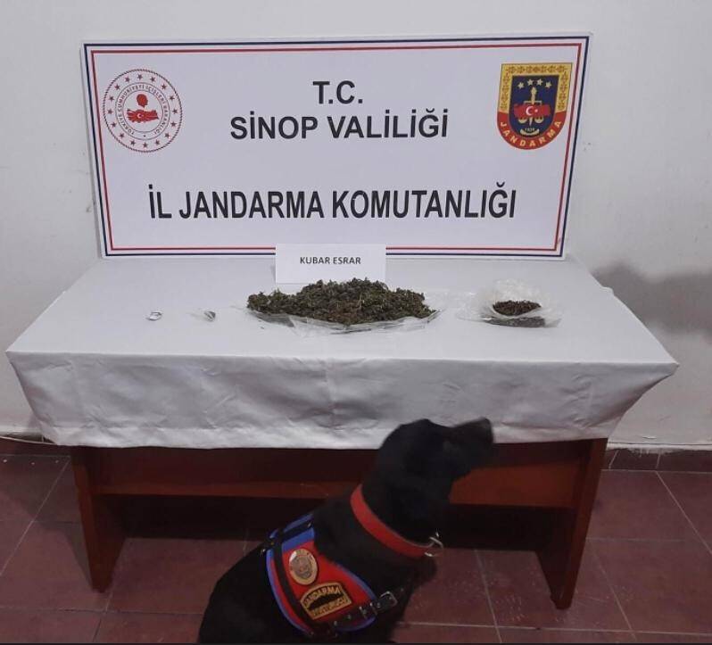 Sinop’ta uyuşturucu operasyonunda 2 kişi tutuklandı