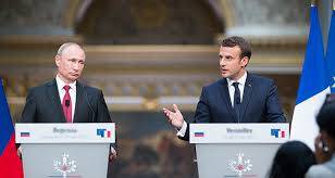 Macron ve Putin telefonda görüştü
