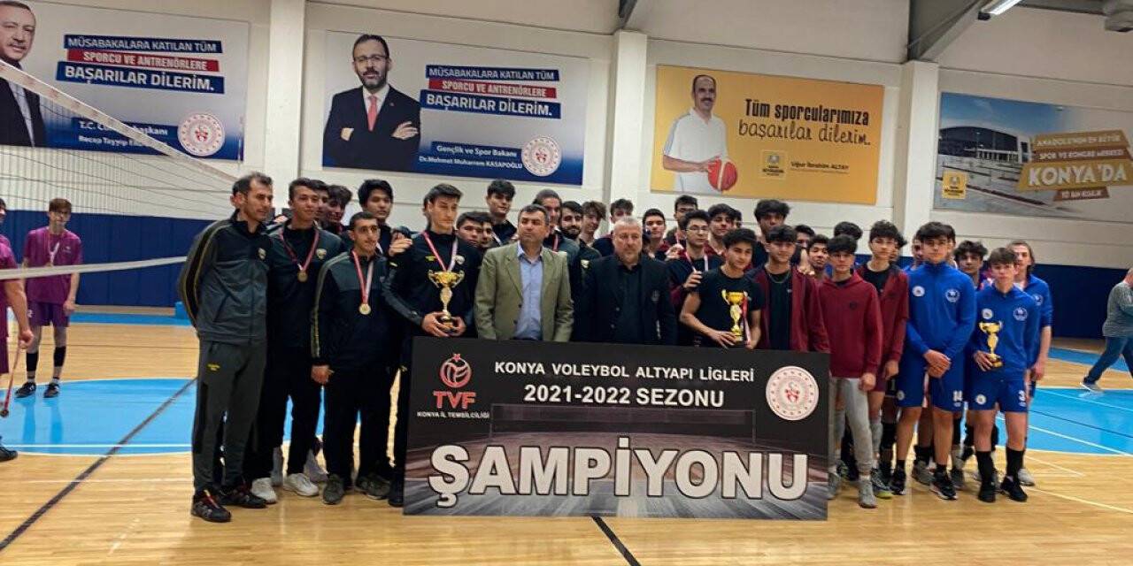 Büyükşehir  Yıldız Erkek Voleybol Takımı il birincisi