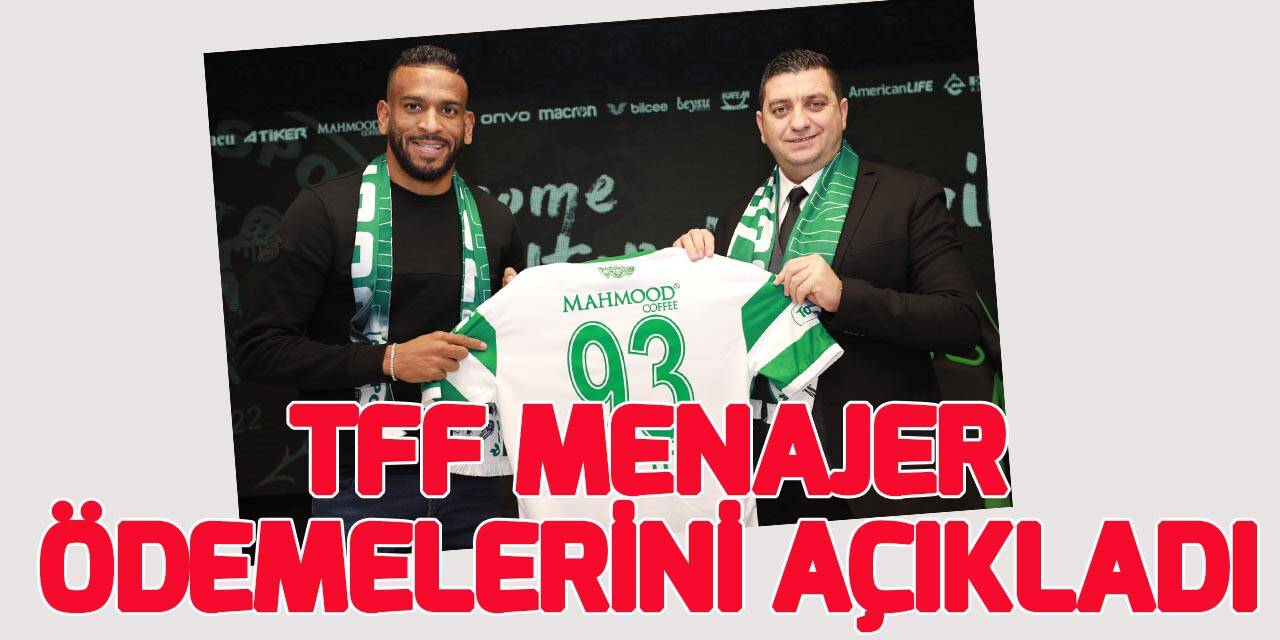 TFF, menajerlere ödenen ücretleri açıkladı