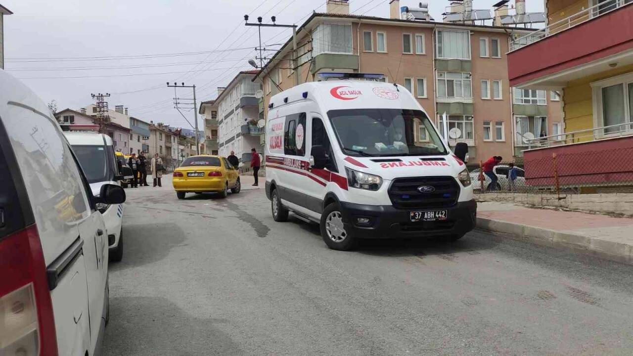 Cip ile ticari taksi çarpıştı: 1 yaralı