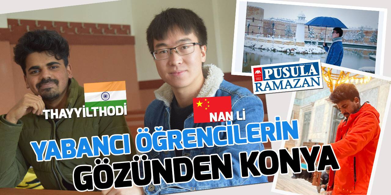 Misafir öğrenciler Konya'yı ve ülkelerini anlattı