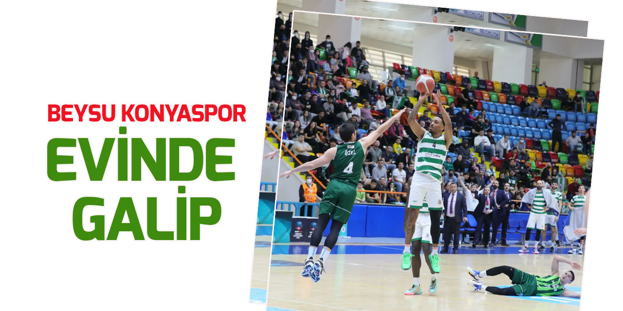 Beysu Konyaspor'dan üst üste 5. galibiyet