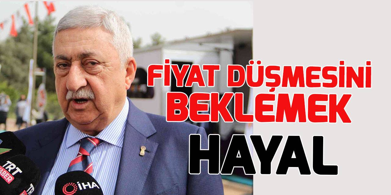 TESK Başkanı Palandöken:  Yasa çıkmazsa fiyat düşmesini beklemek hayal olur