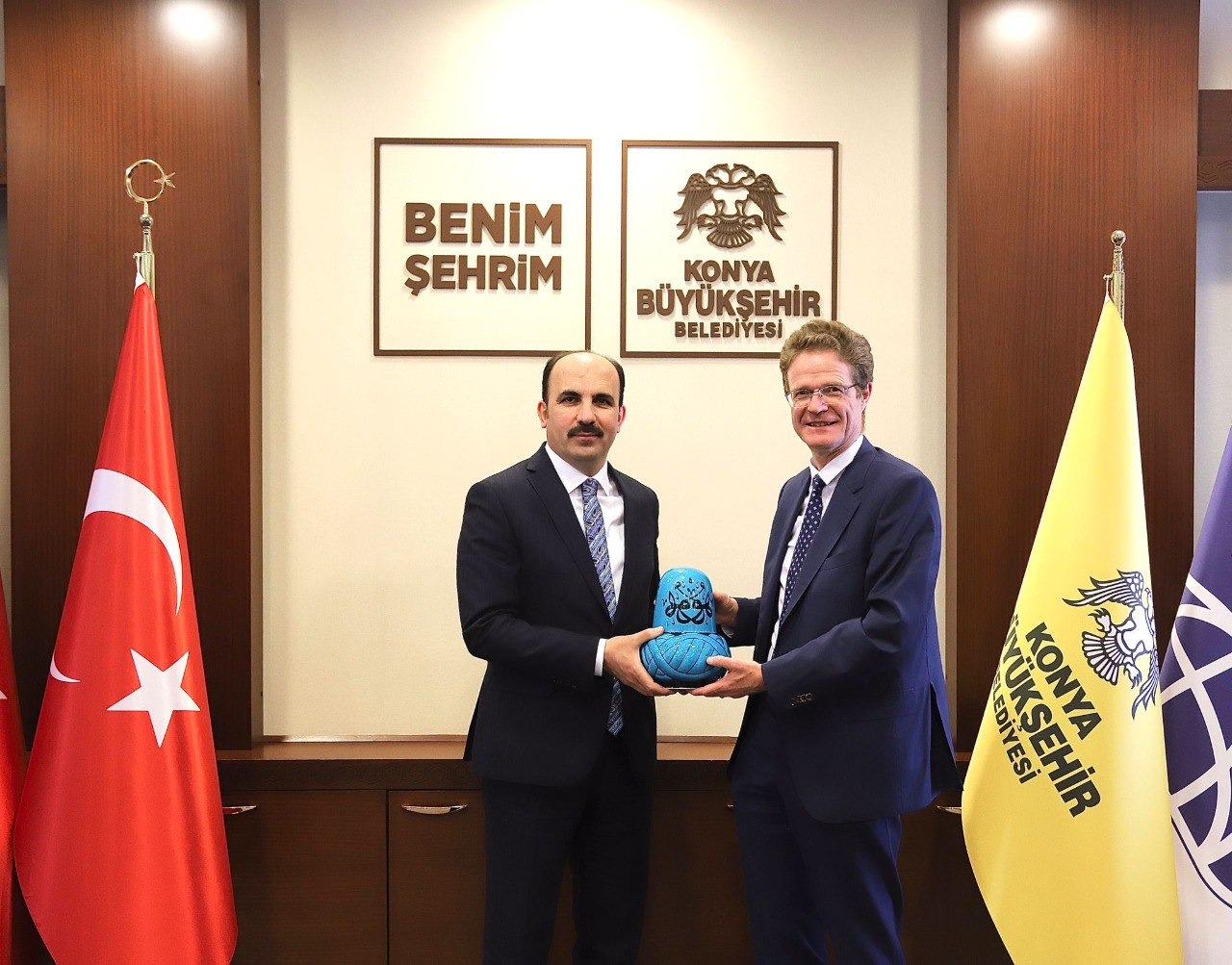 AB Türkiye Delegasyonu Başkanı Meyer-Landrut'un Konya'da ziyaretleri sürüyor