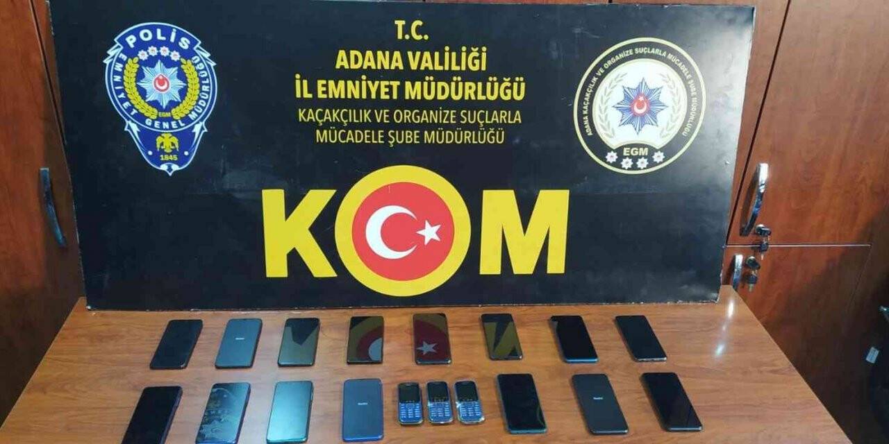 Adana’da kaçakçılık operasyonu
