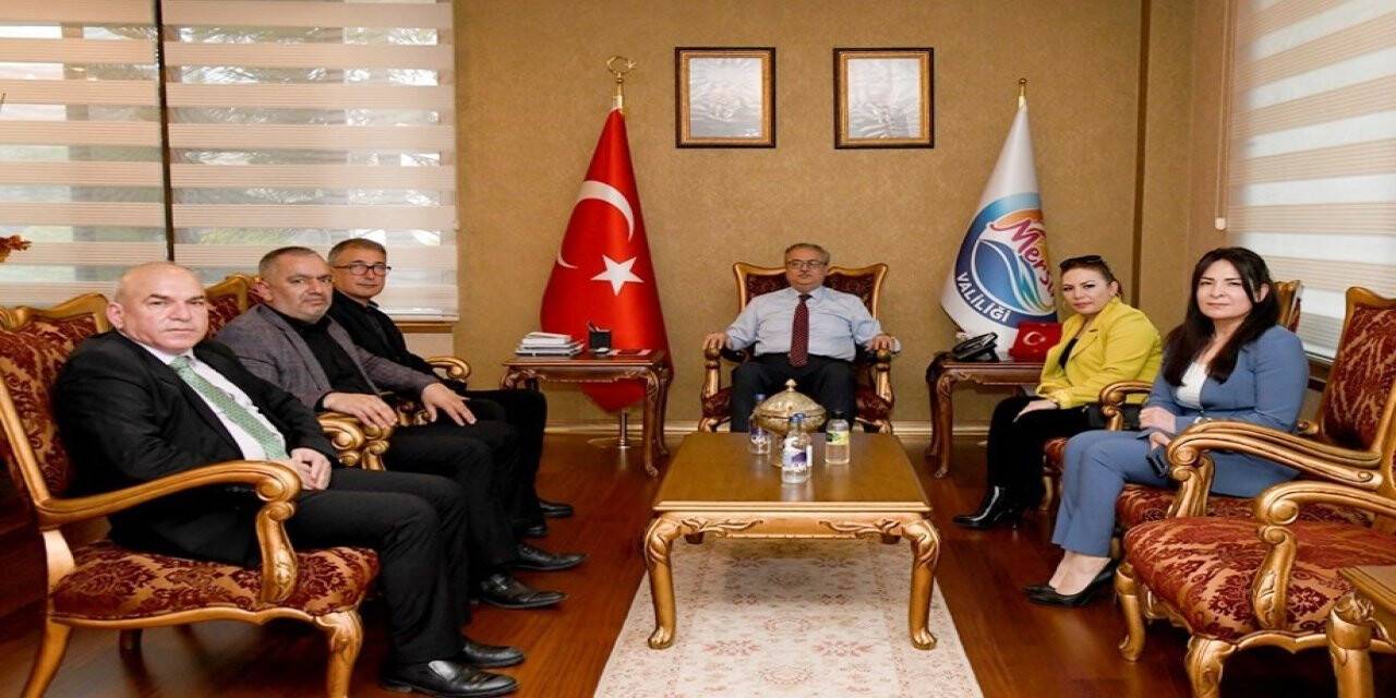 Erdemlililer Derneği’nden Vali Su’ya ziyaret