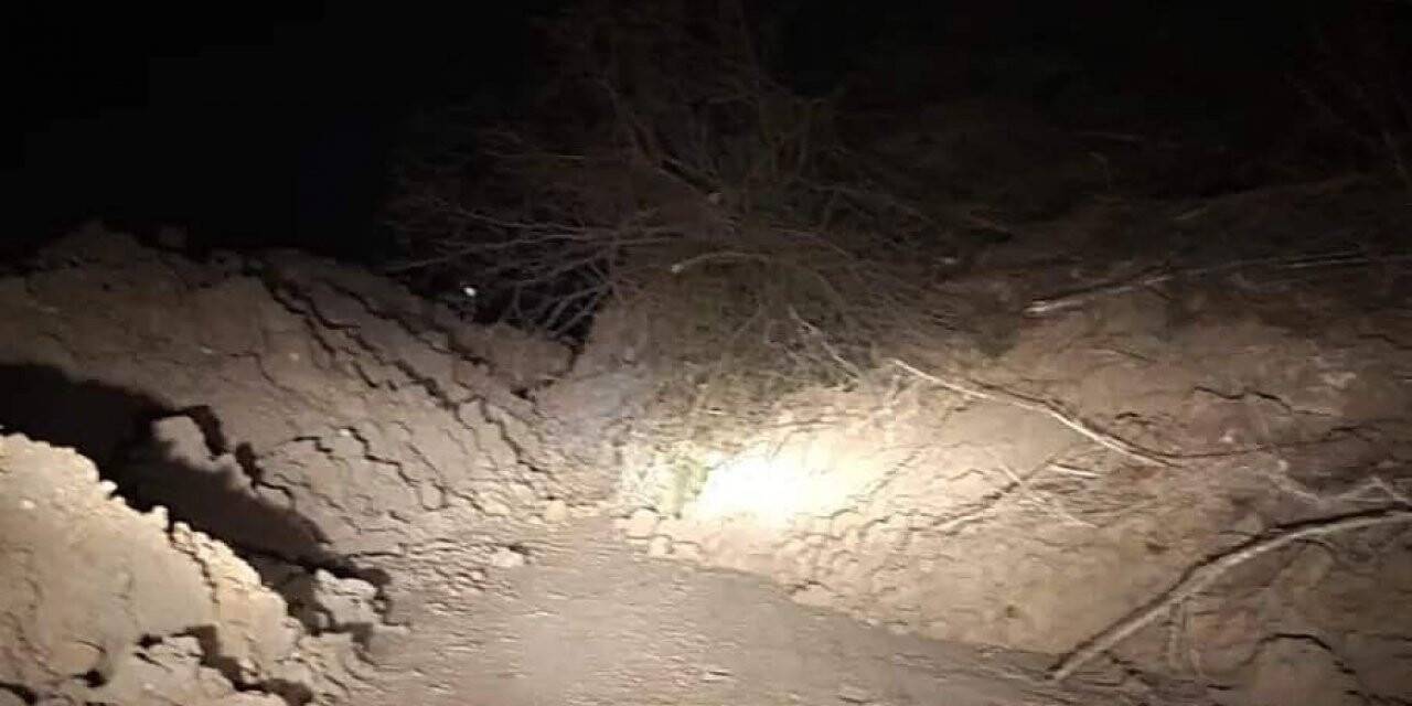 Heyelan sebebiyle Kastamonu-Çatalzeytin karayolu ulaşıma kapandı