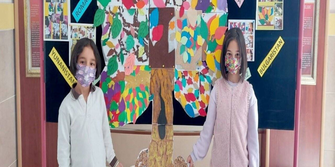 Eskişehirli ilkokul öğrencilerinden uluslararası proje