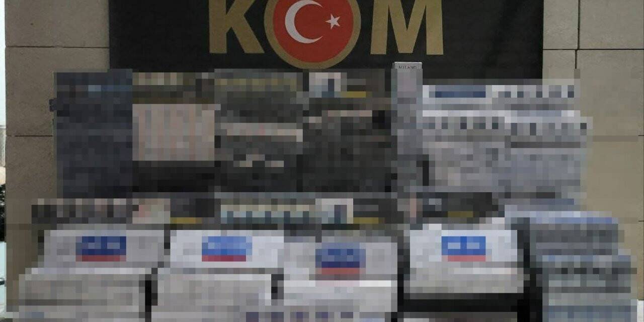 Siirt’te 7 bin 400 paket kaçak sigara ele geçirildi