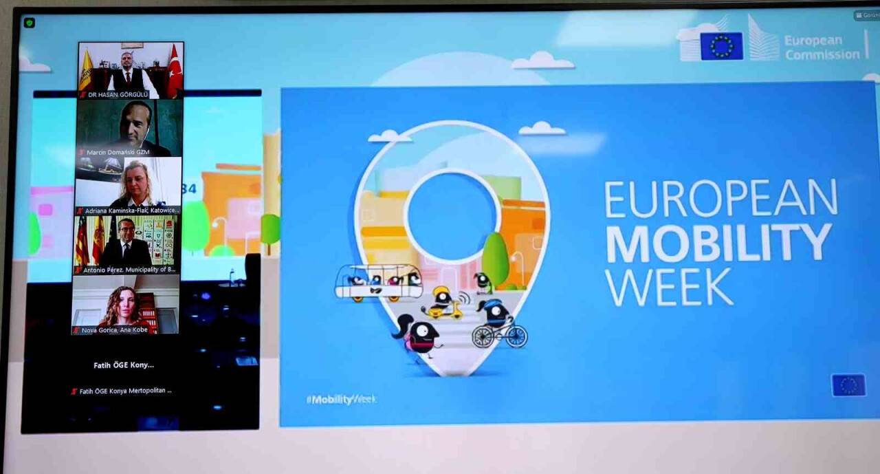 Konya Büyükşehir Belediyesi, Avrupa Hareketlilik Haftası Yıllık Çalıştayı'na katıldı