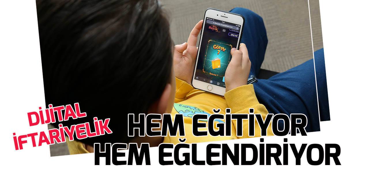 Meram’da çocukların Ramazan’ı iftariyelik etkinliği ile dolu dolu geçiyor