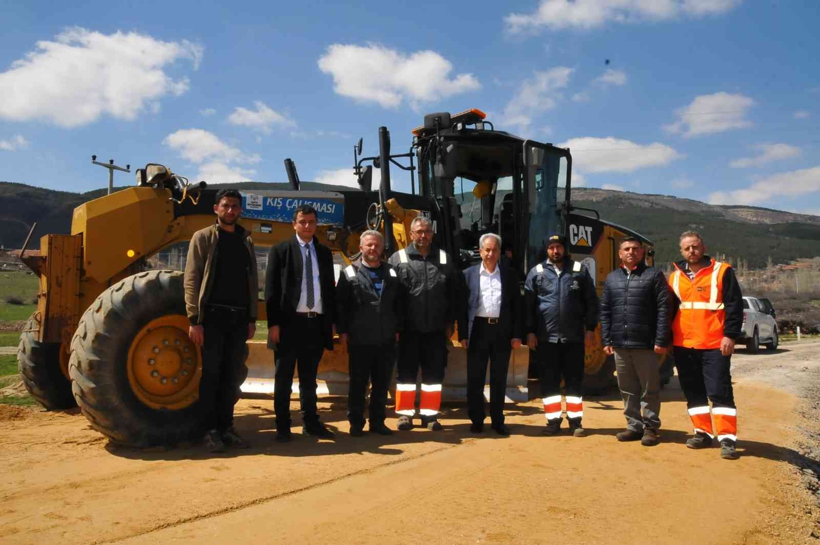 Akşehir’de asfaltlama çalışmaları başladı