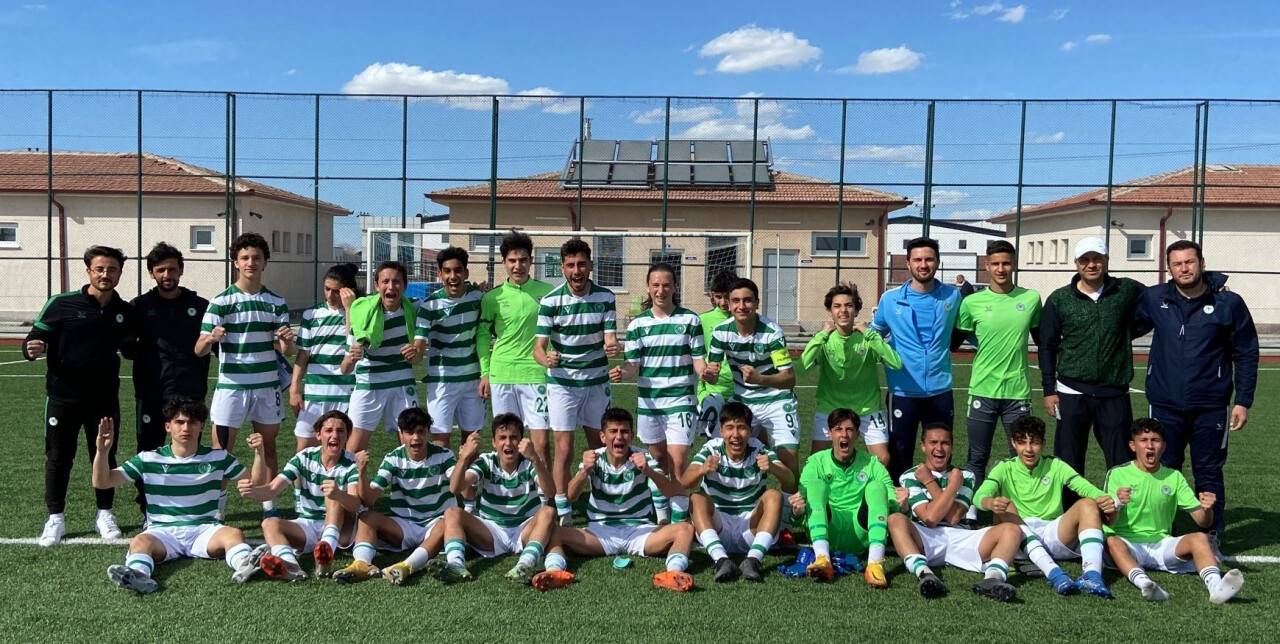 Akademi takımlarından  2 galibiyet 3 beraberlik