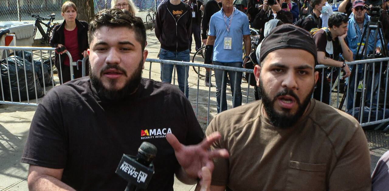 New York'taki metro saldırganını yakalatan Müslüman gençler basına konuştu