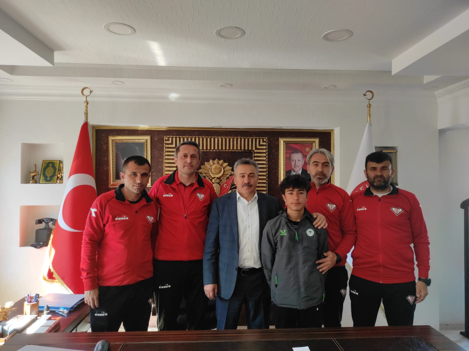 Seydişehir Teknik Spor Kulübünden Tutal'a ziyaret