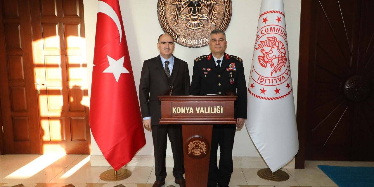 Orgeneral Ali Çardakcı’dan Vali Özkan'a ziyaret