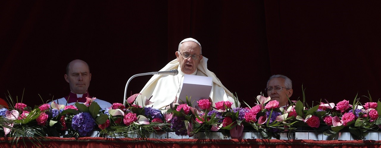 Papa, Paskalya mesajında 'barış' vurgusu yaptı
