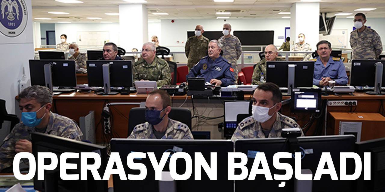 Mehmetçik Irak’ın kuzeyindeki terör yuvalarına yönelik Pençe Kilit Operasyonu’nu başlattı