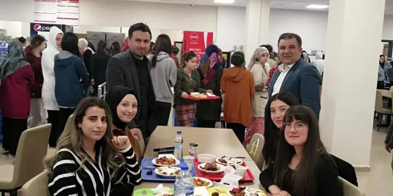 Daire başkanları öğrencilerle bir araya geldi