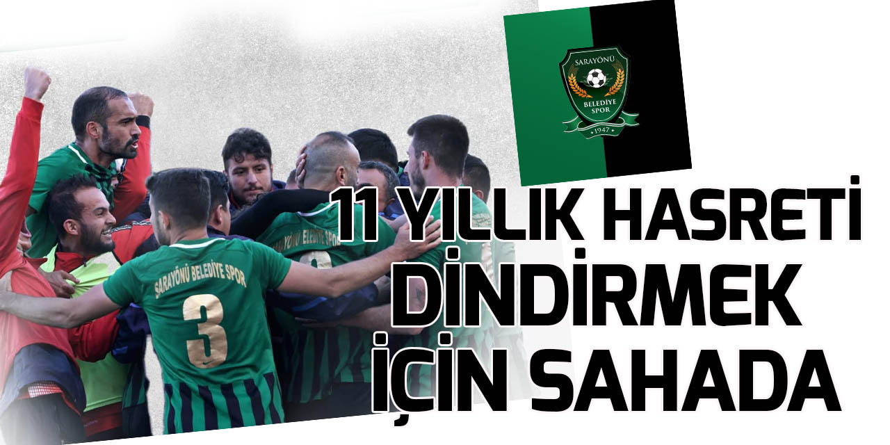 Sarayönü Belediyespor 3. Lig için sahaya çıkıyor
