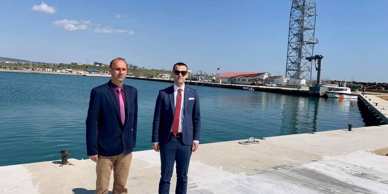 Enez Deniz Gümrük Kapısı rıhtım inşaatı tamamlandı