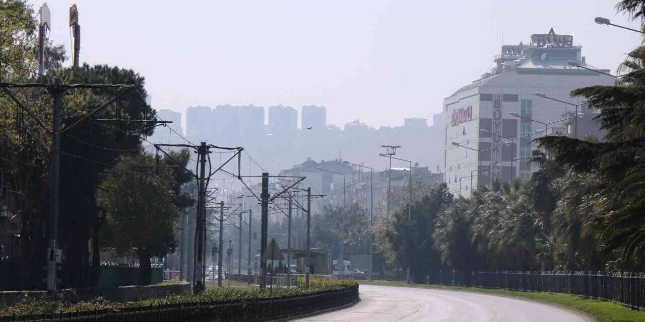 Samsun güne puslu bir hava ile uyandı