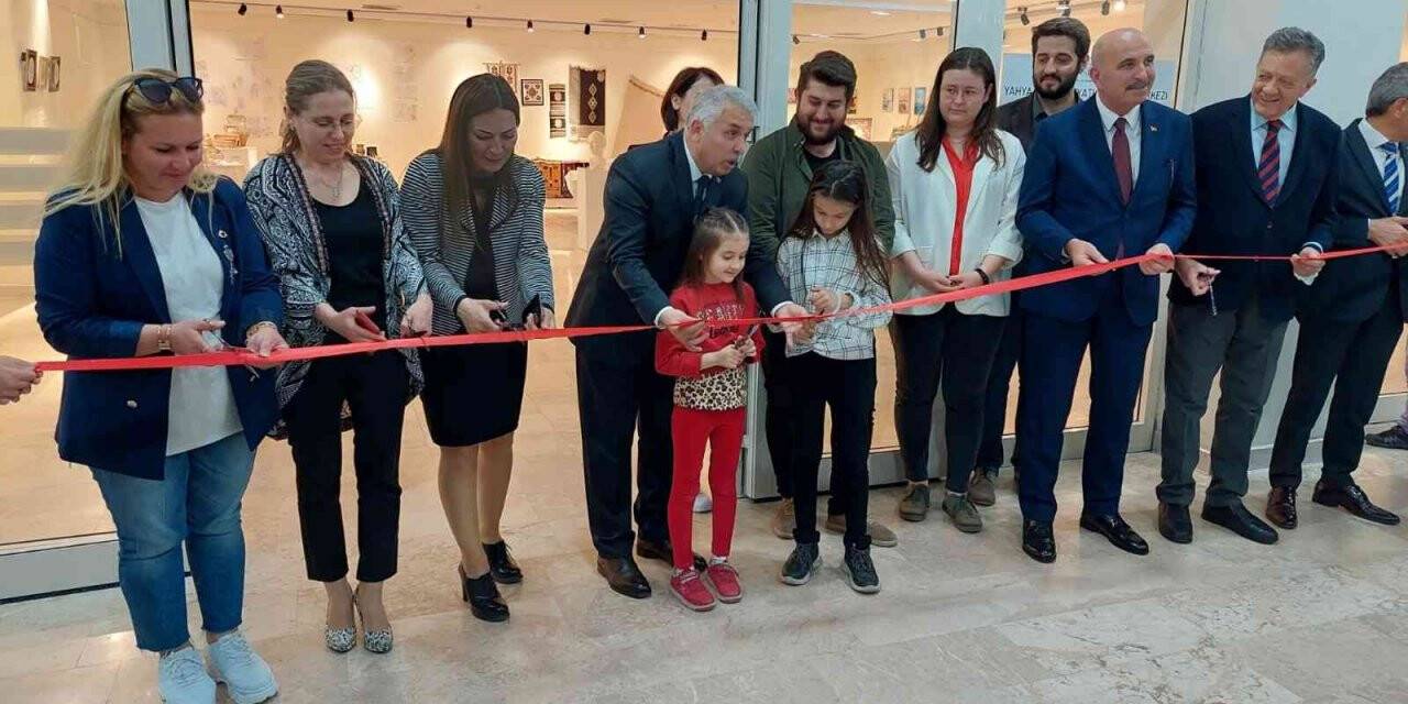 El emeği göz nuru ürünüler sergilendi