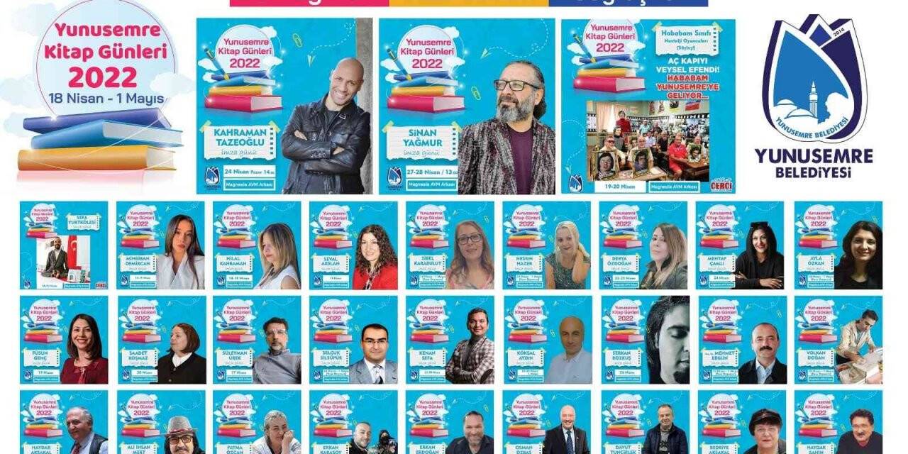 Yunusemre’de kitap günleri başlıyor