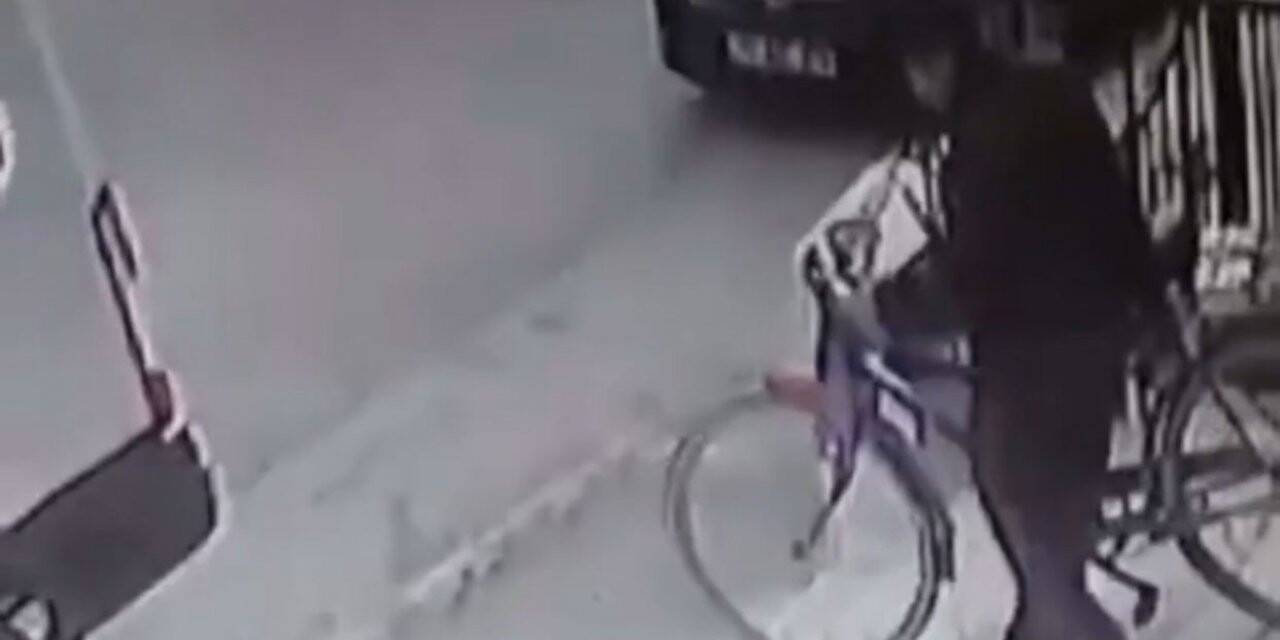 Batman’da bisiklet çalan hırsız kameraya yakalandı