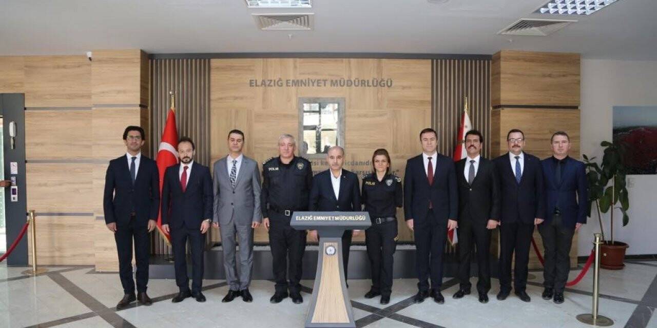 Emniyet Genel Müdürü Aktaş, Elazığ’da emniyet personeli ile bir araya geldi