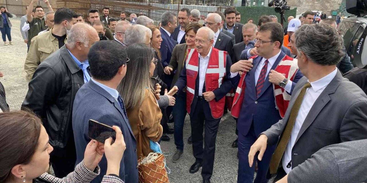 CHP Lideri Kılıçdaroğlu, Unkapanı, Süleymaniye ve Yerebatan Sarnıcı’nda incelemelerde bulundu