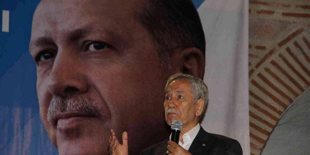 Arınç: “Sıkıntıları biliyoruz bunu çözecek yine AK Parti’dir”