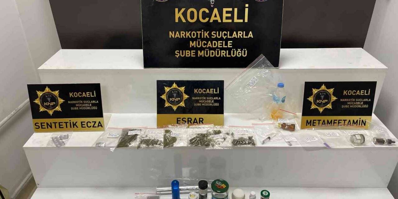 Kocaeli’de üç farklı uyuşturucu operasyonunda 3 kişi tutuklandı