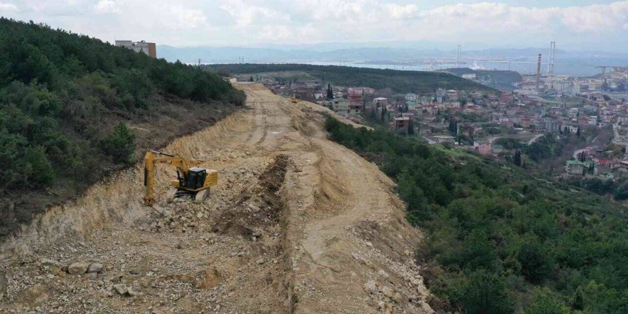 Dilovası Hastane Yolu’nda sondaj çalışması bitti