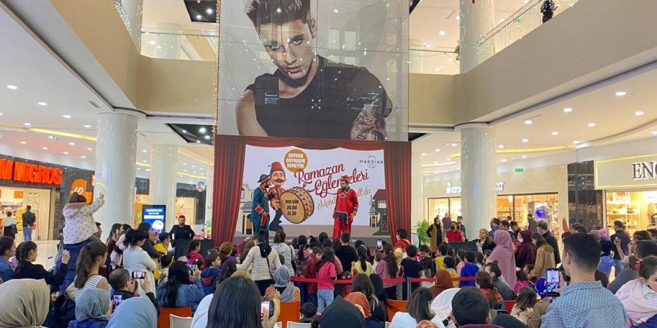 Mardin’de alışveriş merkezinde Ramazan ayı şenlikleri