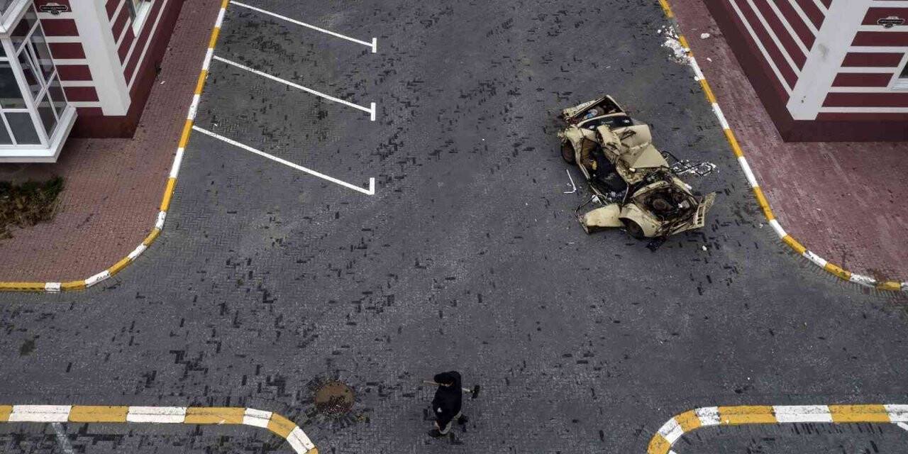 Gostomel’de halk kente geri döndü