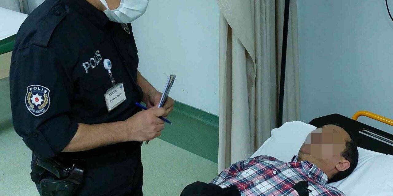 Kafeteryada 3 kişinin saldırısına uğrayan şahıs hastanelik oldu