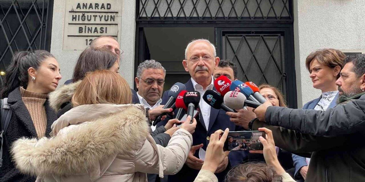 CHP Genel Başkanı Kılıçdaroğlu, Hrant Dink Vakfı’nı ziyaret etti