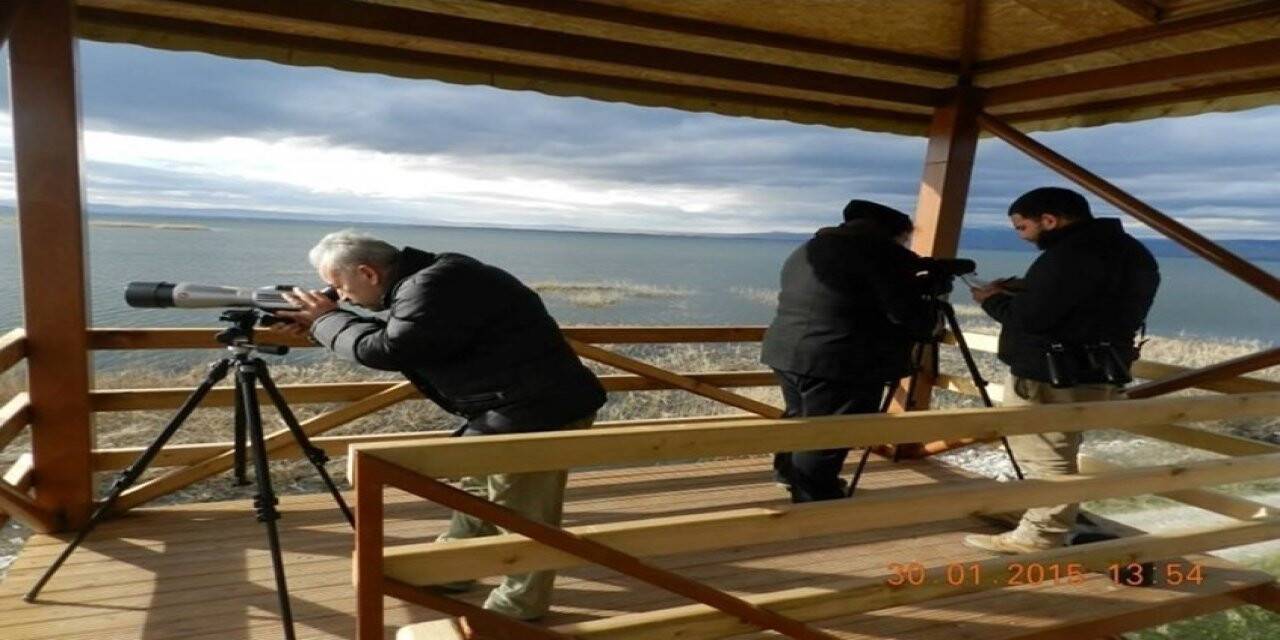 Işıklı Gölü’ne bir kuş gözlem kulesi daha yapılıyor