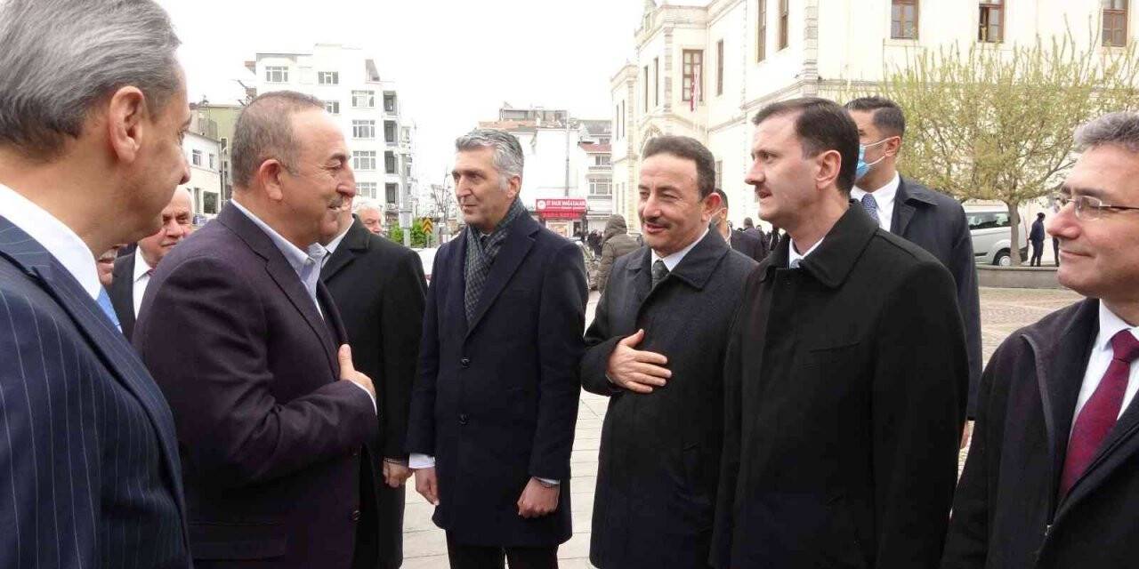 Dışişleri Bakanı Çavuşoğlu Sinop’ta