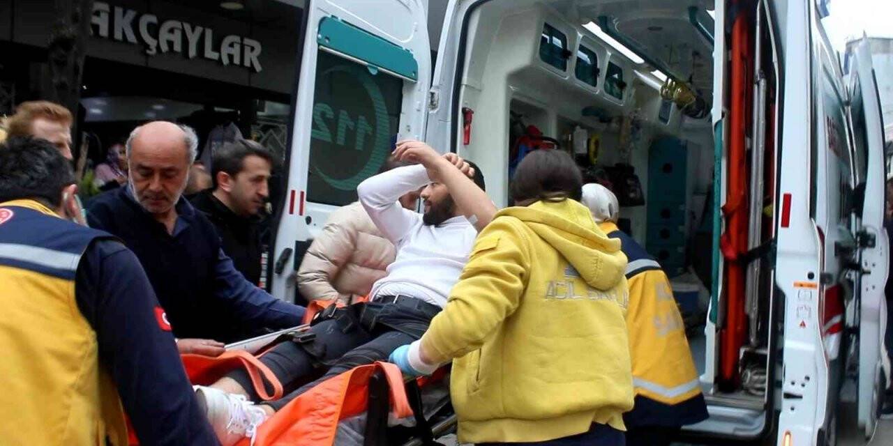 Esnaflar arasında elektrik malzemesi tartışması: 1 yaralı