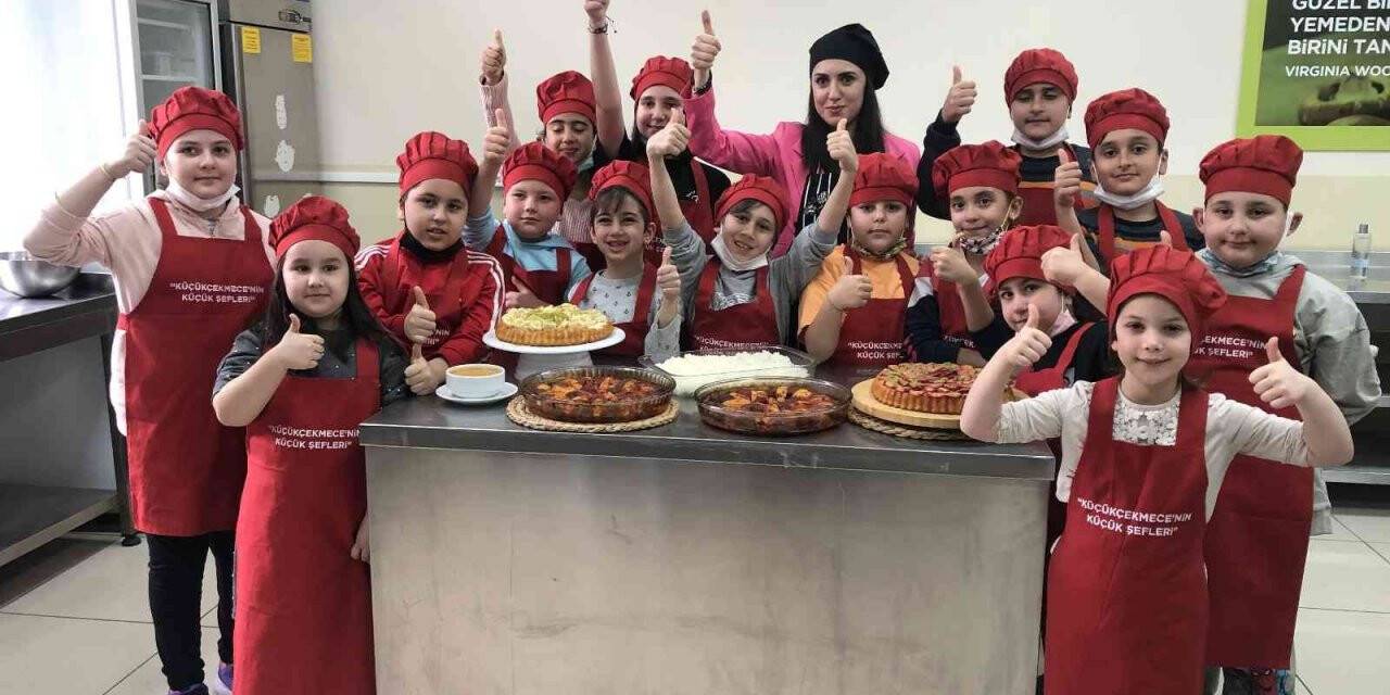 Küçükçekmece’nin minik şefleri Ramazan menüsü hazırladı