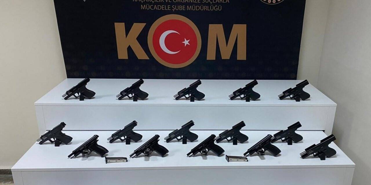 Elazığ’da silah kaçakçılarına operasyon: 3 tutuklama