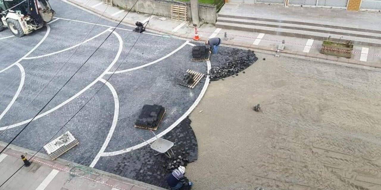 Çaydeğirmeni beldesinde bozulan yollar yeniden yapıldı