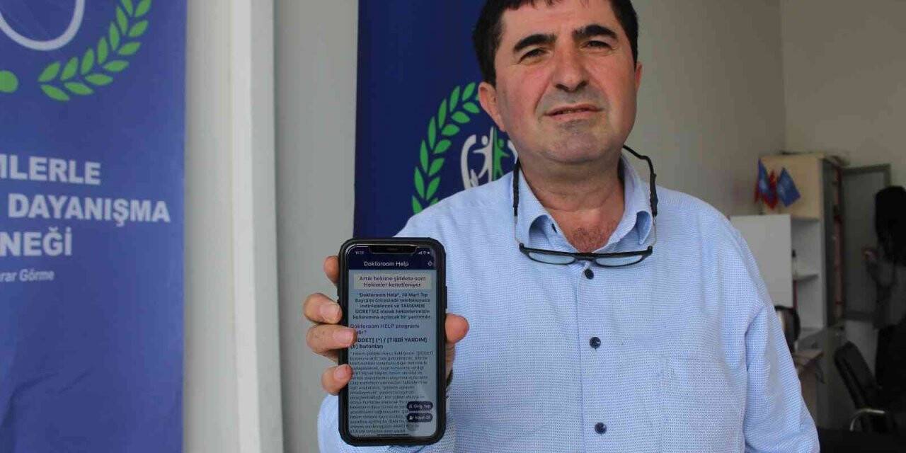 Şiddet gören doktorlara özel mobil uygulama