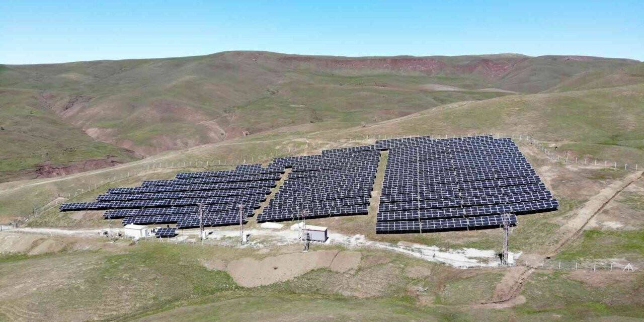 Muş’ta kurulan GES ile enerji üretimine katkı sağlanıyor